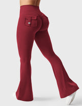 DICORYA — Legging évasé avec poches