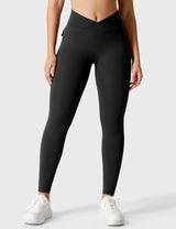 DICORYA — Legging ajusté à ceinture en V