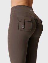 DICORYA — Legging ajusté à ceinture en V