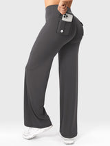 DICORYA — Legging droit gainant avec poches