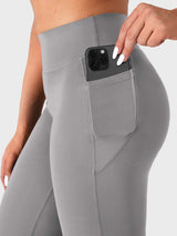 DICORYA — Legging droit long avec poches