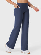 DICORYA — Legging droit avec poches