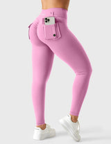 DICORYA — Legging ajusté à ceinture en V