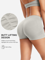 DICORYA — Mini short de sport taille basse