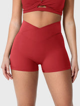 DICORYA — Short court à ceinture en V