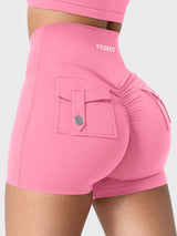 DICORYA — Short court à ceinture en V