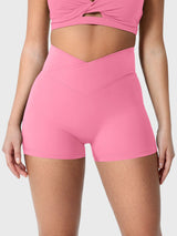 DICORYA — Short court à ceinture en V