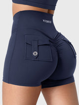DICORYA — Short court à ceinture en V