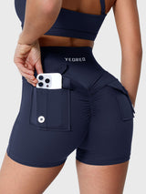 DICORYA — Short court à ceinture en V