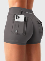 DICORYA — Short cargo taille basse