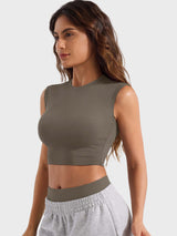 DICORYA — Crop top sans manches