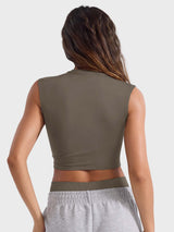 DICORYA — Crop top sans manches