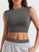 DICORYA — Crop top sans manches
