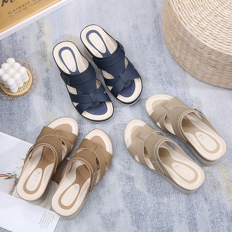 CloudLift™ Orthopedic Wedge Sandals