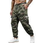 Men's Camo Tactical Jogger Cargo Pants