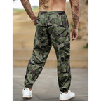 Men's Camo Tactical Jogger Cargo Pants