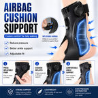 Drop Foot Support AFO Brace with Inflatable Airbag