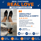 BellaRose™ Crystal Shoes