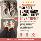 CozyBloom™ Plush Slippers