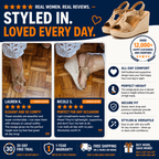BellaRise™ Orthopedic Wedge Sandals