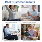 Triple Fusion Massager for Back Pain Relief