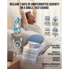 Enceinte sous l'oreiller pour dormir