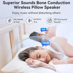 Enceinte sous l'oreiller pour dormir