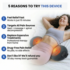 Triple Fusion Massager for Back Pain Relief