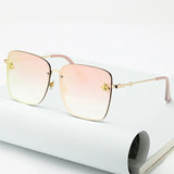 Bee Rimless Sunglasses