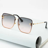 Bee Rimless Sunglasses