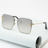 Bee Rimless Sunglasses