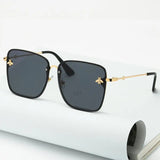 Bee Rimless Sunglasses