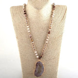 Bohemian Stone Pendant