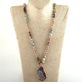 Bohemian Stone Pendant