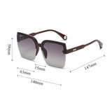 Fashion Rimless Sunglasses