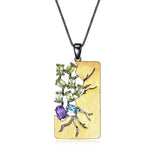 GEM  Sterling Silver Pendant
