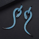 Godki Snake Earrings