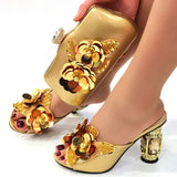 Flower Bag & Shoe Set