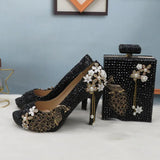 Midnight Shoe & Bag Set