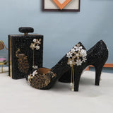 Midnight Shoe & Bag Set