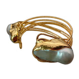 Keshi Pearl Bangle