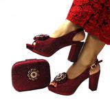 Husnal Shoes & Bag Set