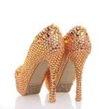 Crystal Shoes & Bag Set