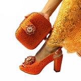 Husnal Shoes & Bag Set
