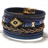Handwoven Leather Bracelet