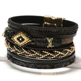 Handwoven Leather Bracelet