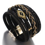 Handwoven Leather Bracelet