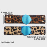 V Leather Bracelet