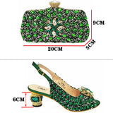 Diamond Bag & Shoe Set
