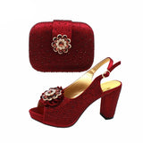 Husnal Shoes & Bag Set